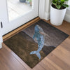 Piper Looms Chantille Coastal ACN2078 Brown Machine Washable Area Rug Scatter Lifestyle Image Feature