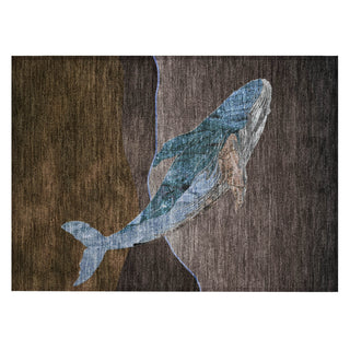 Piper Looms Chantille Coastal ACN2078 Brown Machine Washable Area Rug Scatter Main Image