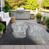 Piper Looms Chantille Animal ACN2080 Ivory Machine Washable Area Rug Outdoor Lifestyle Image Feature