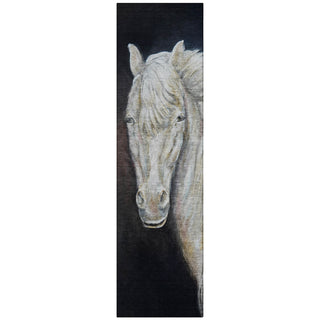 Piper Looms Chantille Animal ACN2080 Ivory Machine Washable Area Rug Runner Main Image