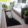 Piper Looms Chantille Animal ACN2080 Ivory Machine Washable Area Rug Runner Outdoor Lifestyle Image Feature