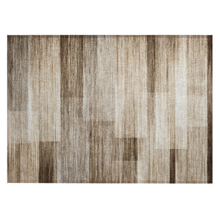 Piper Looms Chantille Stripes ACN2082 Brown Machine Washable Area Rug Scatter Main Image