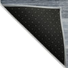 Piper Looms Chantille Stripes ACN2082 Denim Machine Washable Area Rug Backing Image