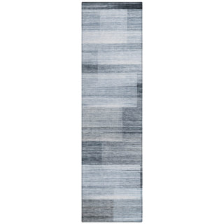 Piper Looms Chantille Stripes ACN2082 Denim Machine Washable Area Rug Runner Main Image