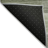 Piper Looms Chantille Stripes ACN2082 Green Machine Washable Area Rug Backing Image