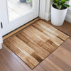 Piper Looms Chantille Stripes ACN2082 Paprika Machine Washable Area Rug Scatter Lifestyle Image Feature