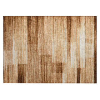 Piper Looms Chantille Stripes ACN2082 Paprika Machine Washable Area Rug Scatter Main Image