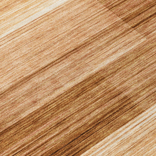 Piper Looms Chantille Stripes ACN2082 Paprika Machine Washable Area Rug Swatch Image