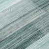 Piper Looms Chantille Stripes ACN2082 Teal Machine Washable Area Rug Swatch Image