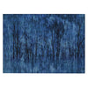 Piper Looms Chantille Floral ACN2083 Blue Machine Washable Area Rug Scatter Main Image