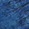 Piper Looms Chantille Floral ACN2083 Blue Machine Washable Area Rug Swatch Image