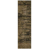 Piper Looms Chantille Floral ACN2083 Brown Machine Washable Area Rug Runner Main Image