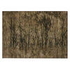 Piper Looms Chantille Floral ACN2083 Brown Machine Washable Area Rug Scatter Main Image