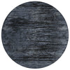 Piper Looms Chantille Floral ACN2083 Charcoal Machine Washable Area Rug Round Main Image