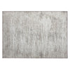 Piper Looms Chantille Floral ACN2083 Silver Machine Washable Area Rug Scatter Main Image