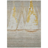 Piper Looms Chantille Coastal ACN2084 Taupe Machine Washable Area Rug main image