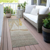 Piper Looms Chantille Coastal ACN2084 Taupe Machine Washable Area Rug Runner Outdoor Lifestyle Image Feature