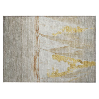 Piper Looms Chantille Coastal ACN2084 Taupe Machine Washable Area Rug Scatter Main Image