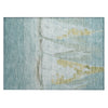 Piper Looms Chantille Coastal ACN2084 Teal Machine Washable Area Rug Scatter Main Image