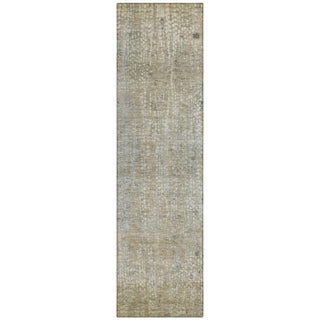 Piper Looms Chantille Abstract ACN2087 Beige Machine Washable Area Rug Runner Main Image