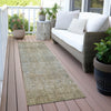 Piper Looms Chantille Abstract ACN2087 Beige Machine Washable Area Rug Runner Outdoor Lifestyle Image Feature