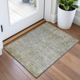 Piper Looms Chantille Abstract ACN2087 Beige Machine Washable Area Rug Scatter Lifestyle Image Feature