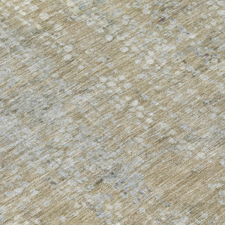 Piper Looms Chantille Abstract ACN2087 Beige Machine Washable Area Rug Swatch Image