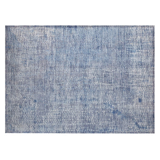 Piper Looms Chantille Abstract ACN2087 Blue Machine Washable Area Rug Scatter Main Image