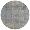 Piper Looms Chantille Abstract ACN2087 Taupe Machine Washable Area Rug Round Main Image