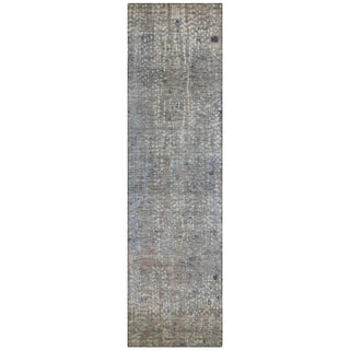 Piper Looms Chantille Abstract ACN2087 Taupe Machine Washable Area Rug Runner Main Image