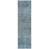 Piper Looms Chantille Abstract ACN2088 Blue Machine Washable Area Rug Runner Main Image