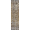 Piper Looms Chantille Abstract ACN2088 Brown Machine Washable Area Rug Runner Main Image