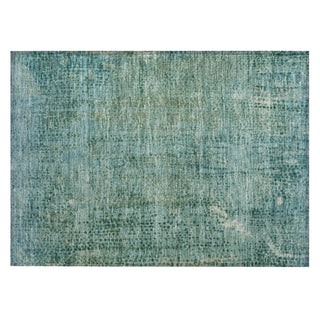 Piper Looms Chantille Abstract ACN2088 Teal Machine Washable Area Rug Scatter Main Image