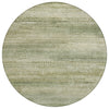 Piper Looms Chantille Abstract ACN2089 Aloe Machine Washable Area Rug Round Main Image