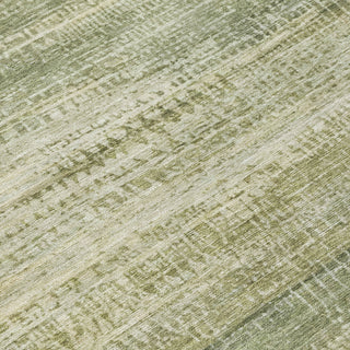 Piper Looms Chantille Abstract ACN2089 Aloe Machine Washable Area Rug Swatch Image