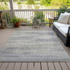 Piper Looms Chantille Abstract ACN2089 Linen Machine Washable Area Rug Outdoor Lifestyle Image Feature