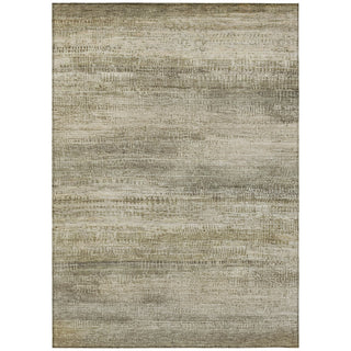 Piper Looms Chantille Abstract ACN2089 Taupe Machine Washable Area Rug main image