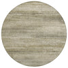 Piper Looms Chantille Abstract ACN2089 Taupe Machine Washable Area Rug Round Main Image