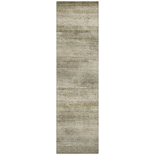 Piper Looms Chantille Abstract ACN2089 Taupe Machine Washable Area Rug Runner Main Image