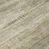 Piper Looms Chantille Abstract ACN2089 Taupe Machine Washable Area Rug Swatch Image