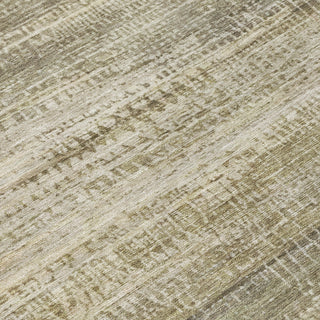 Piper Looms Chantille Abstract ACN2089 Taupe Machine Washable Area Rug Swatch Image