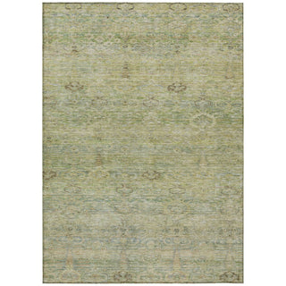 Piper Looms Chantille Global ACN2090 Green Machine Washable Area Rug main image