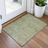 Piper Looms Chantille Global ACN2090 Green Machine Washable Area Rug Scatter Lifestyle Image Feature