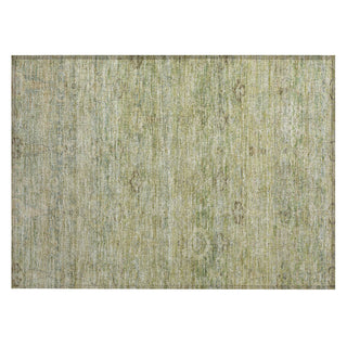 Piper Looms Chantille Global ACN2090 Green Machine Washable Area Rug Scatter Main Image