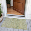 Piper Looms Chantille Global ACN2090 Green Machine Washable Area Rug Scatter Outdoor Lifestyle Image Feature