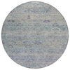 Piper Looms Chantille Global ACN2090 Plum Machine Washable Area Rug Round Main Image