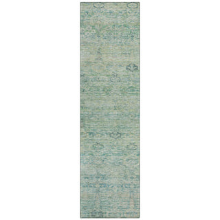 Piper Looms Chantille Global ACN2090 Teal Machine Washable Area Rug Runner Main Image