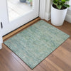 Piper Looms Chantille Global ACN2090 Teal Machine Washable Area Rug Scatter Lifestyle Image Feature