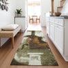 Piper Looms Chantille Music ACN2091 Brown Machine Washable Area Rug Runner Lifestyle Image Feature