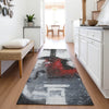 Piper Looms Chantille Music ACN2091 Gray Machine Washable Area Rug Runner Lifestyle Image Feature